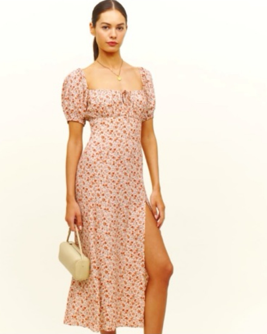 Reformation Milkmaid Dress by Reformation - Pickle