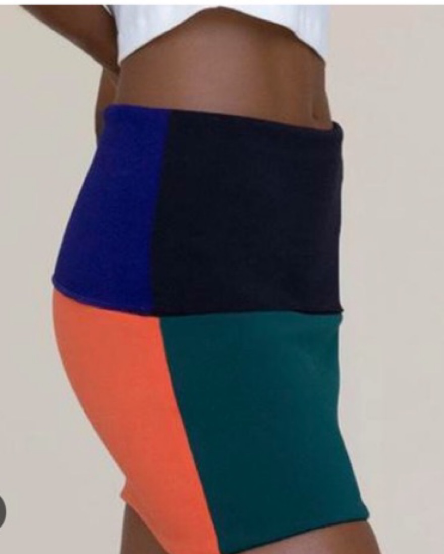 Orseund Iris Foldover Colorblock Skirt - Image 3