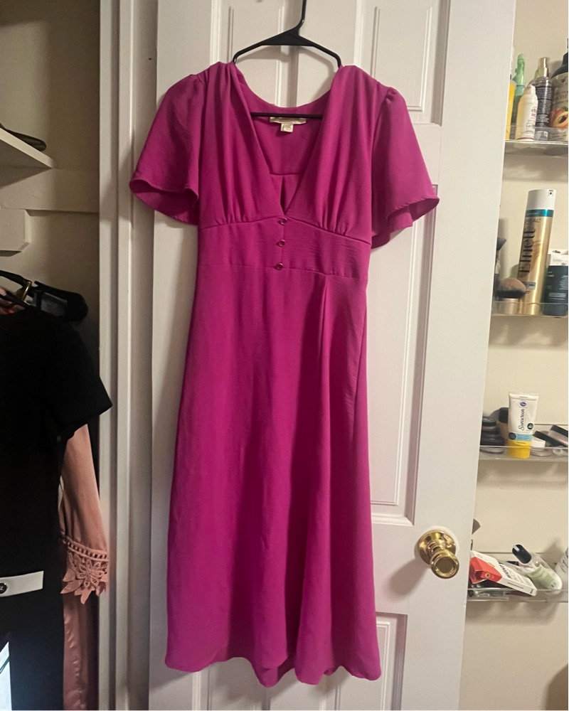 princess polly baby blue dress Monteau los angeles dress
