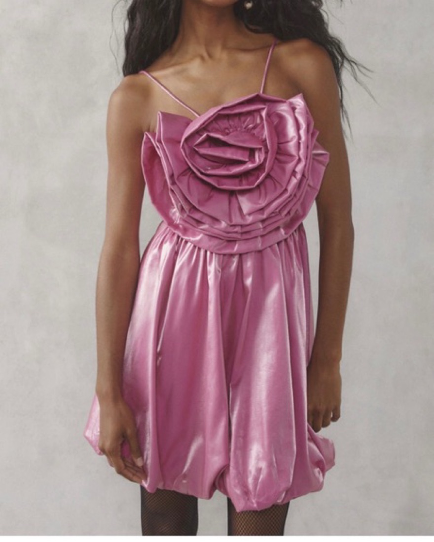 Sister Jane Sea Pony Satin Mini Dress - Image 1