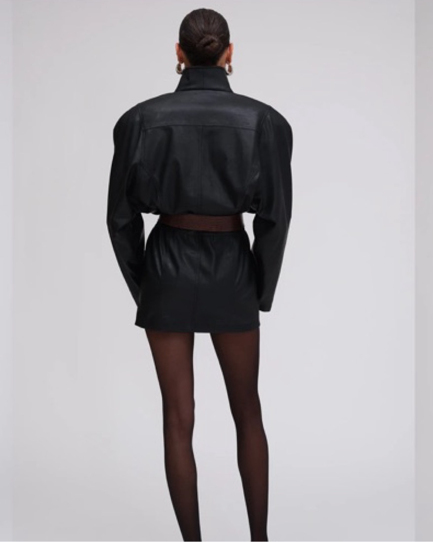 Ronny Kobo Faux leather Maddix small by Ronny Kobo - Pickle