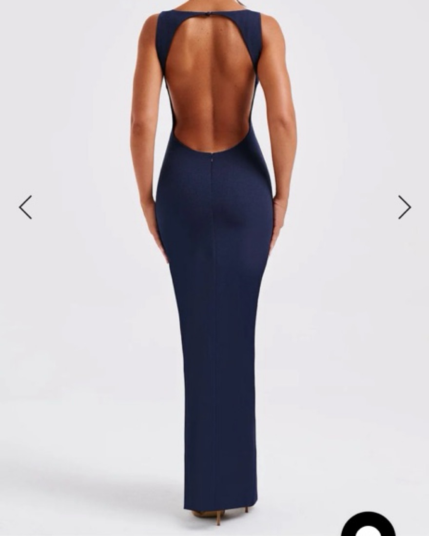 sachin and babi light blue dress Womens Backless Cami Dress Backless Dresses for Women 2026 Summer Casual  Solid Color Sleeveless Maxi Dress Sundresses (Navy,3XL)