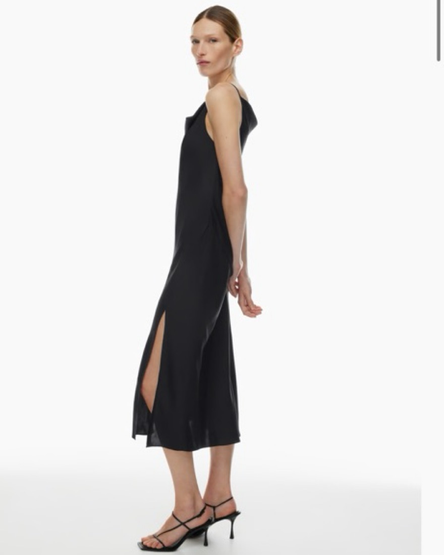 Aritzia Babaton Fonda Satin Dress XS by Aritzia