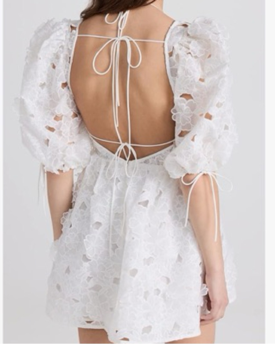 For Love & Lemons Leighton Mini Dress by For Love & Lemons - Pickle