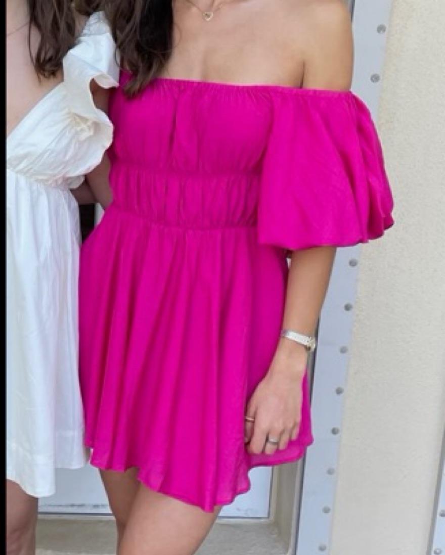 midi red dress Red Midi Dress With Slit main image 0