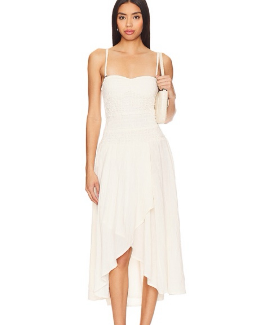knee length dresses for ladies Waiting On You Midi Dress