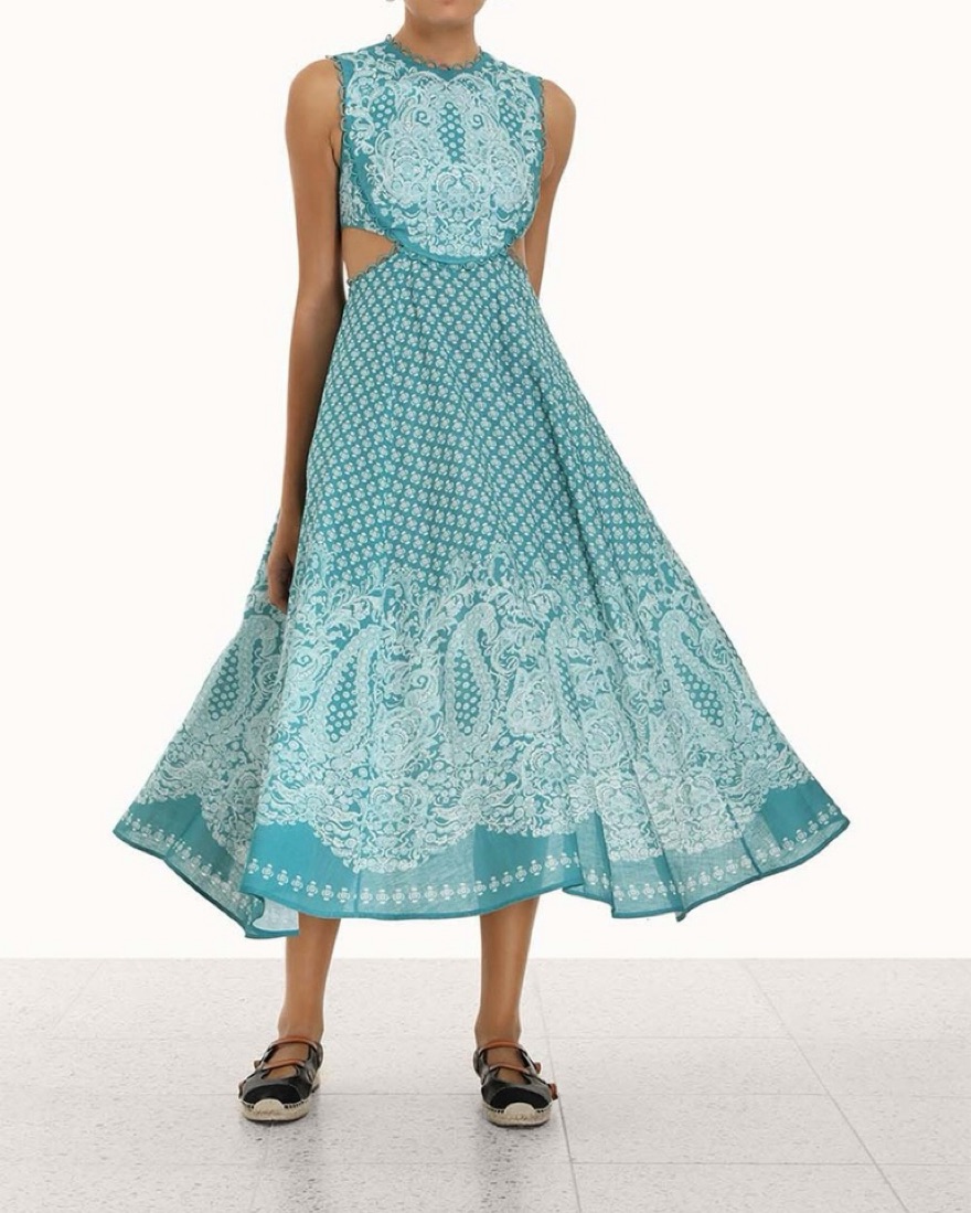 chinese dress ladies Jude Buttoned Mini Dress