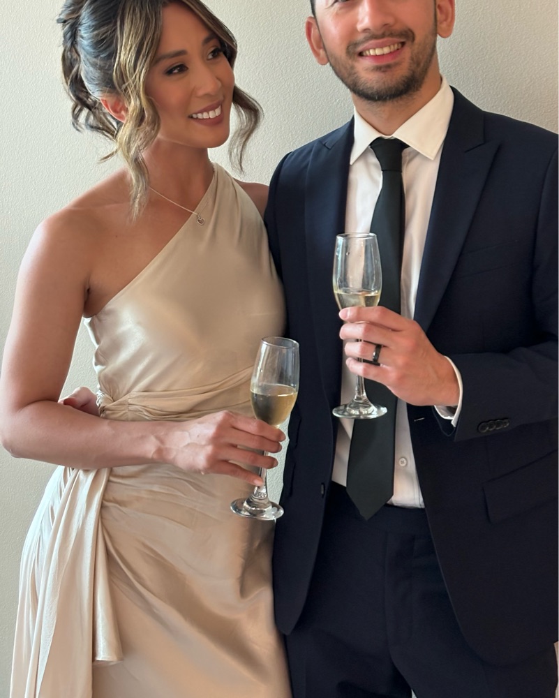 sachin and babi light blue dress Marcia Diamante Long Sleeve Maxi Dress Nude by Meshki For Hire