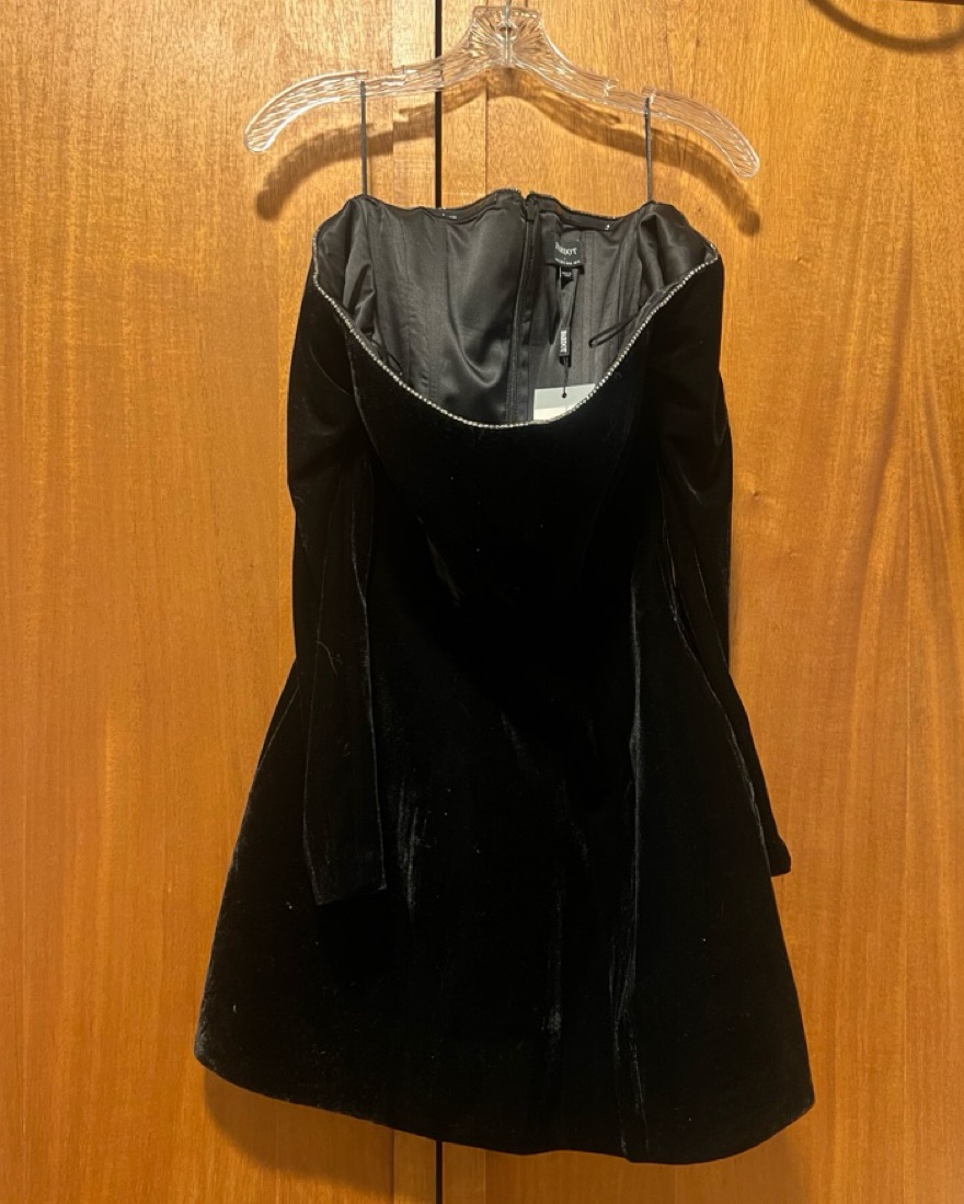 nadene velour mini dress Buy Bardot Black Nadene Velour Hourglass Dress from Next Latvia