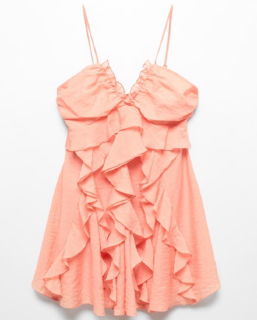 open lace back dress Savannah Dress - Mango main image 0