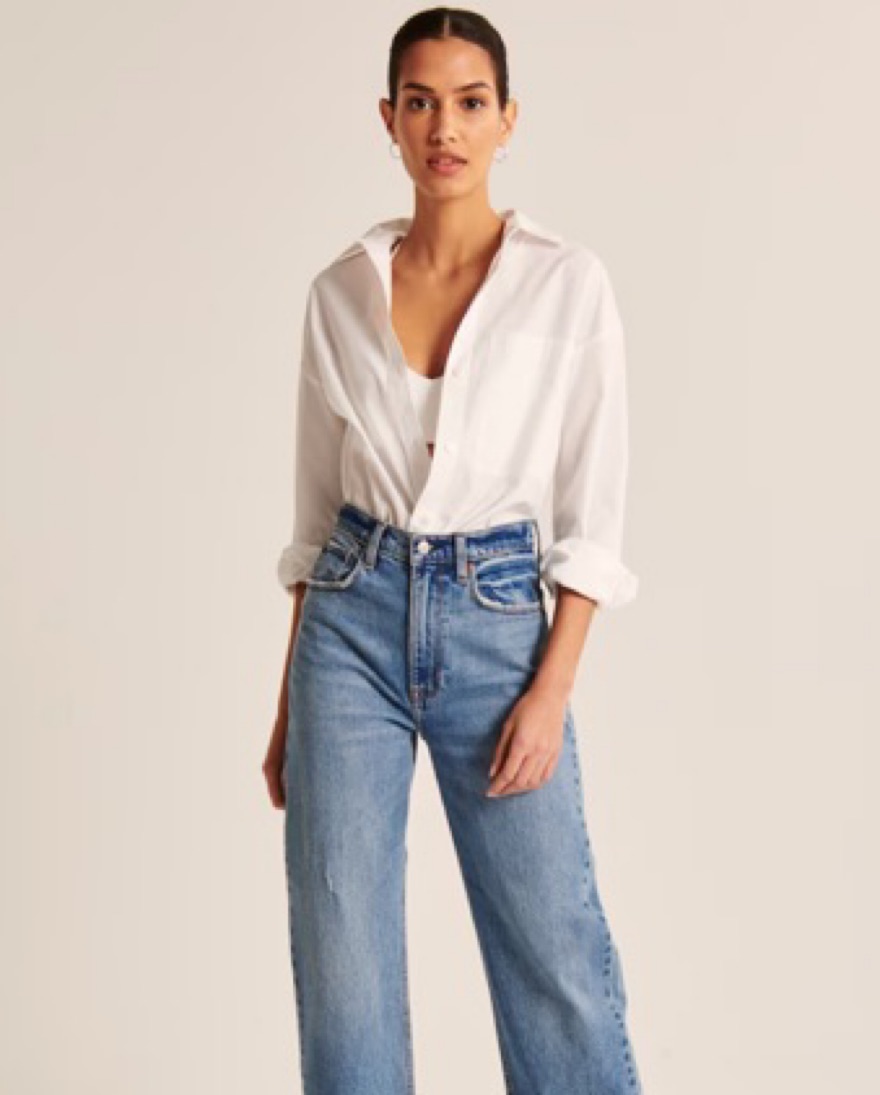 Oversized Button Up Shirt - Image 1