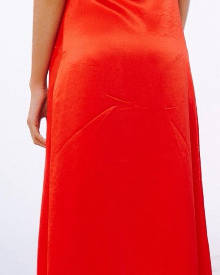 strapless open back dress Ombre Red Prom Gown Off The Shoulder Prom Dress 20286 Custom Colors / US10