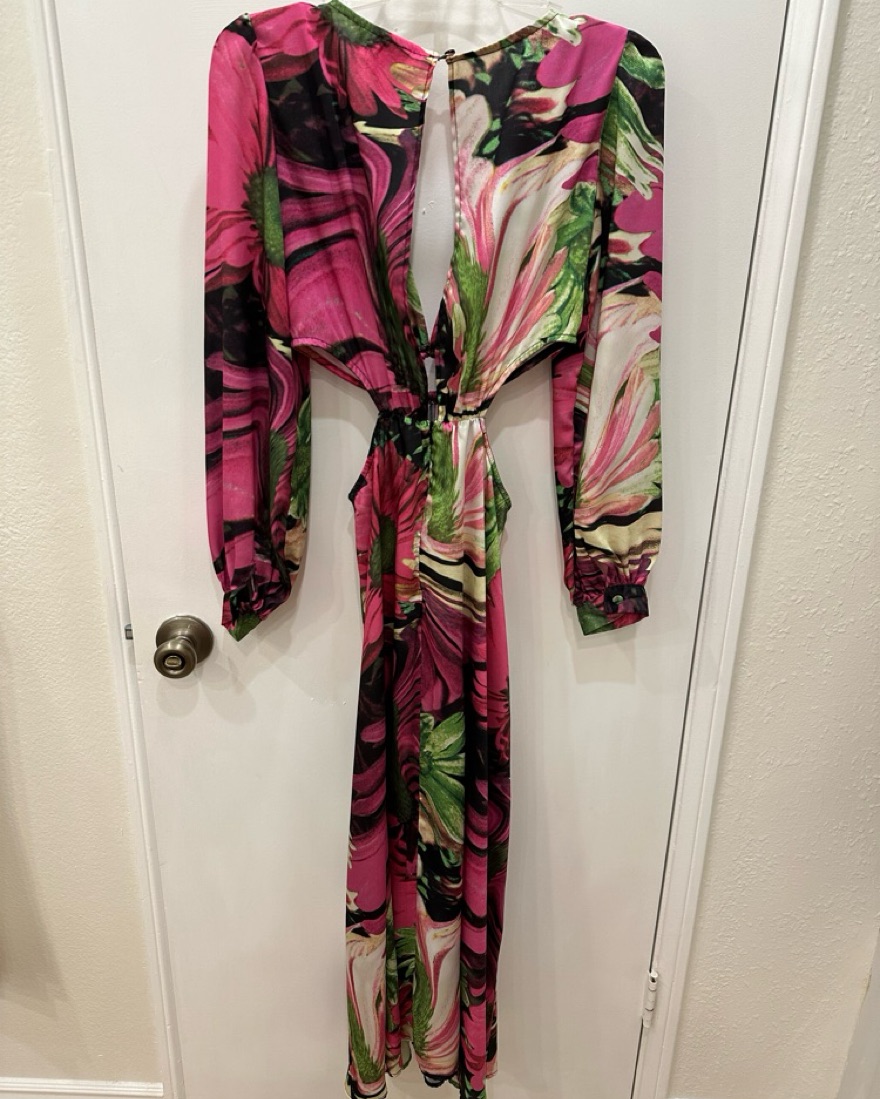 Topshop Maxi Cutout Dress - Image 4