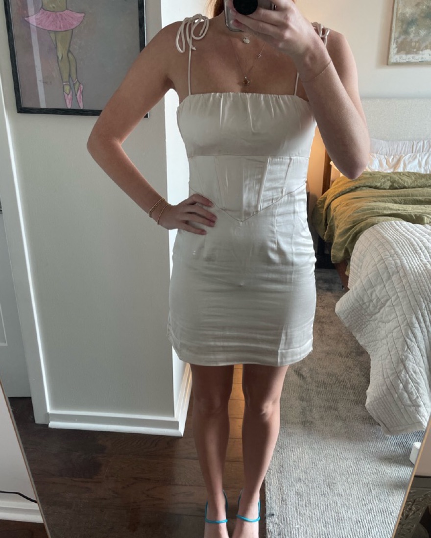 Champagne Mini Dress  - Image 2