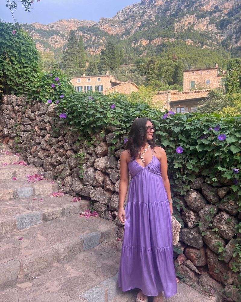 MANGO Lavender Maxi Dress by MANGO - Pickle