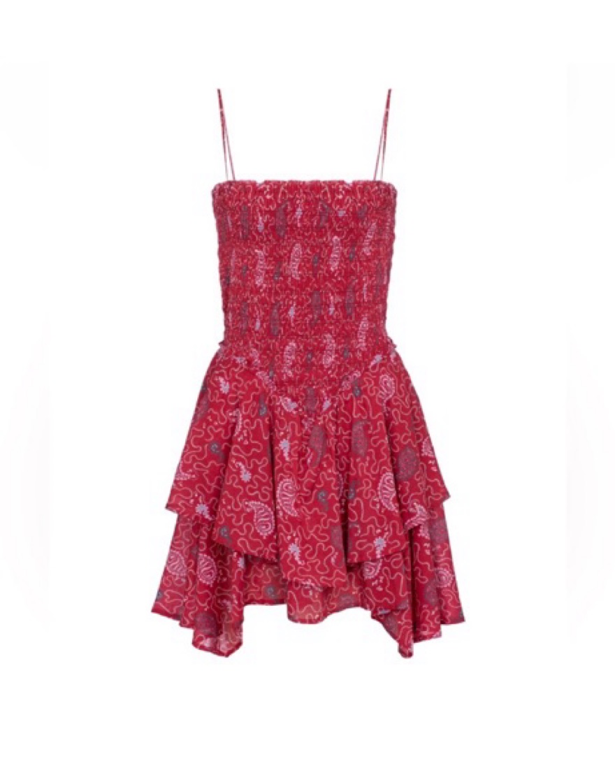 $590 Isabel Marant Etoile Mini Dress by Isabel Marant - Pickle