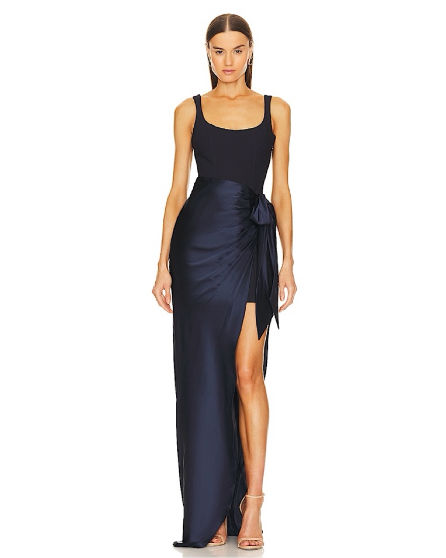 Navy Cinq a Cept Gown - Image 1