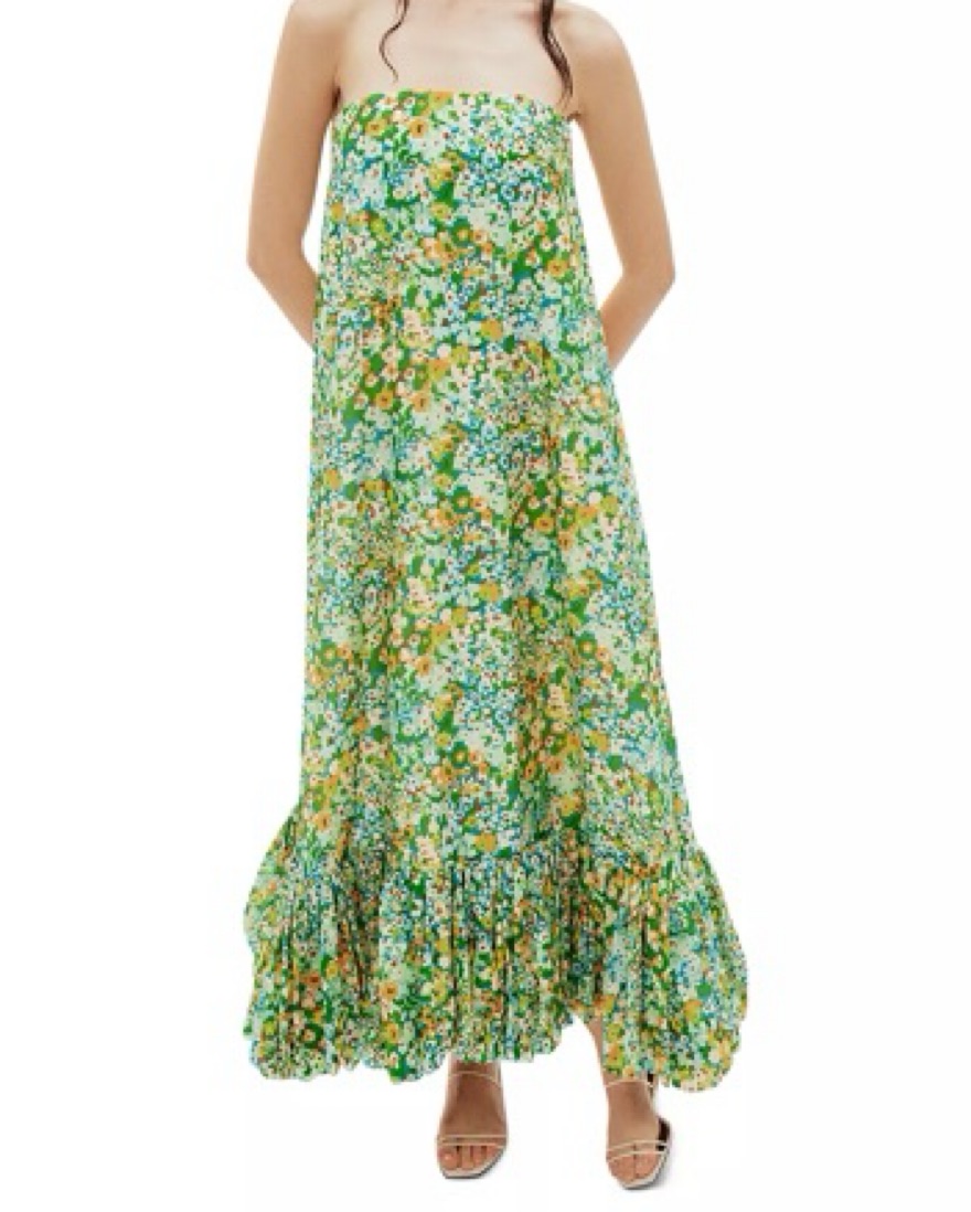 Alemais Francis Strapless Bubble Dress by Alemais - Pickle