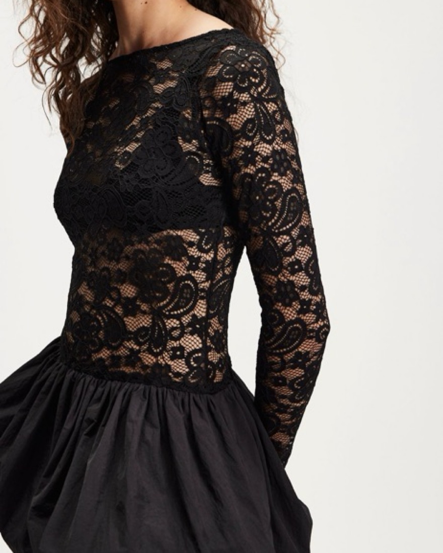 Lisa Says Gah Hazel Lace Mini Dress by Lisa Says Gah! - Pickle