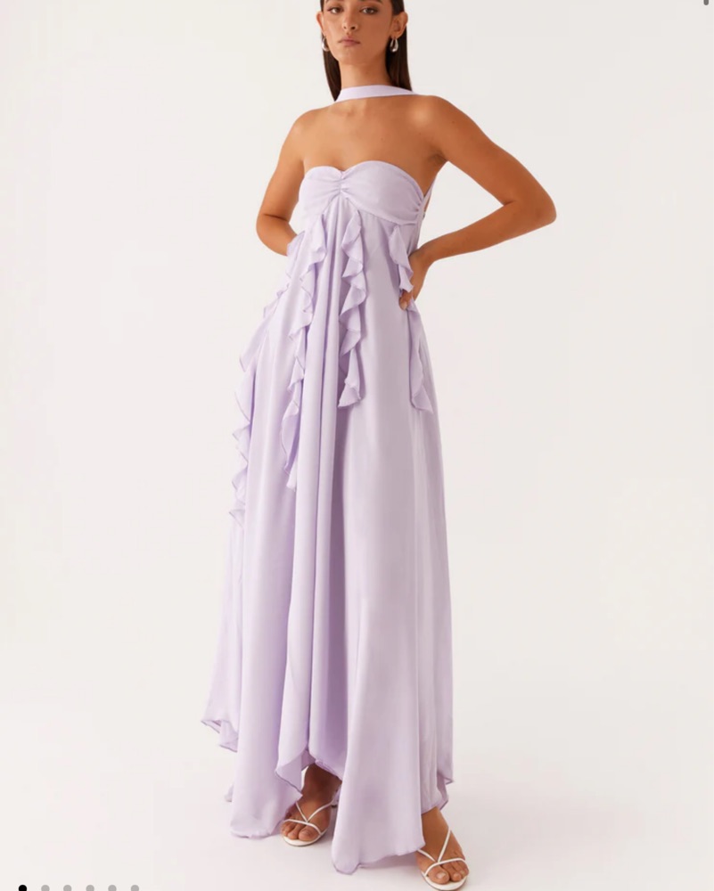 lilac dress flowy Lilac Fields Maxi Dress Purple Size XL main image 1
