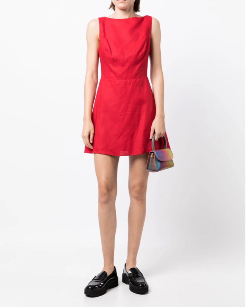 knee length dresses for ladies Few Moda | Zenni Linen Set main image 0