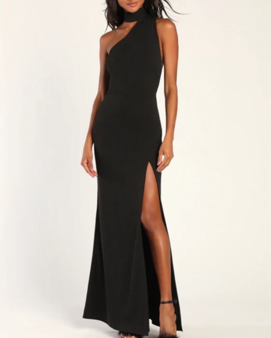 Black Lulus Formal Dress by Lulus - Pickle