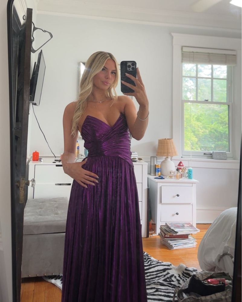 strapless open back dress Retrofete Waldorf Gown main image 1