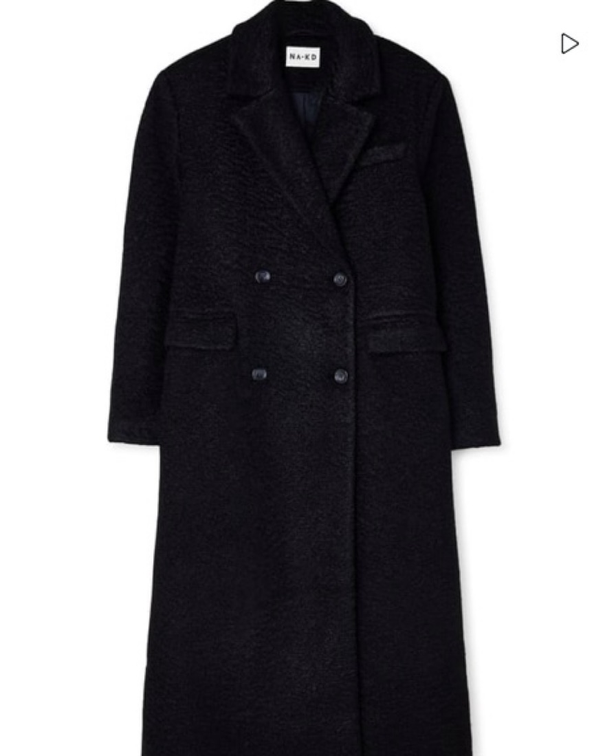Black Long Coat - Image 3