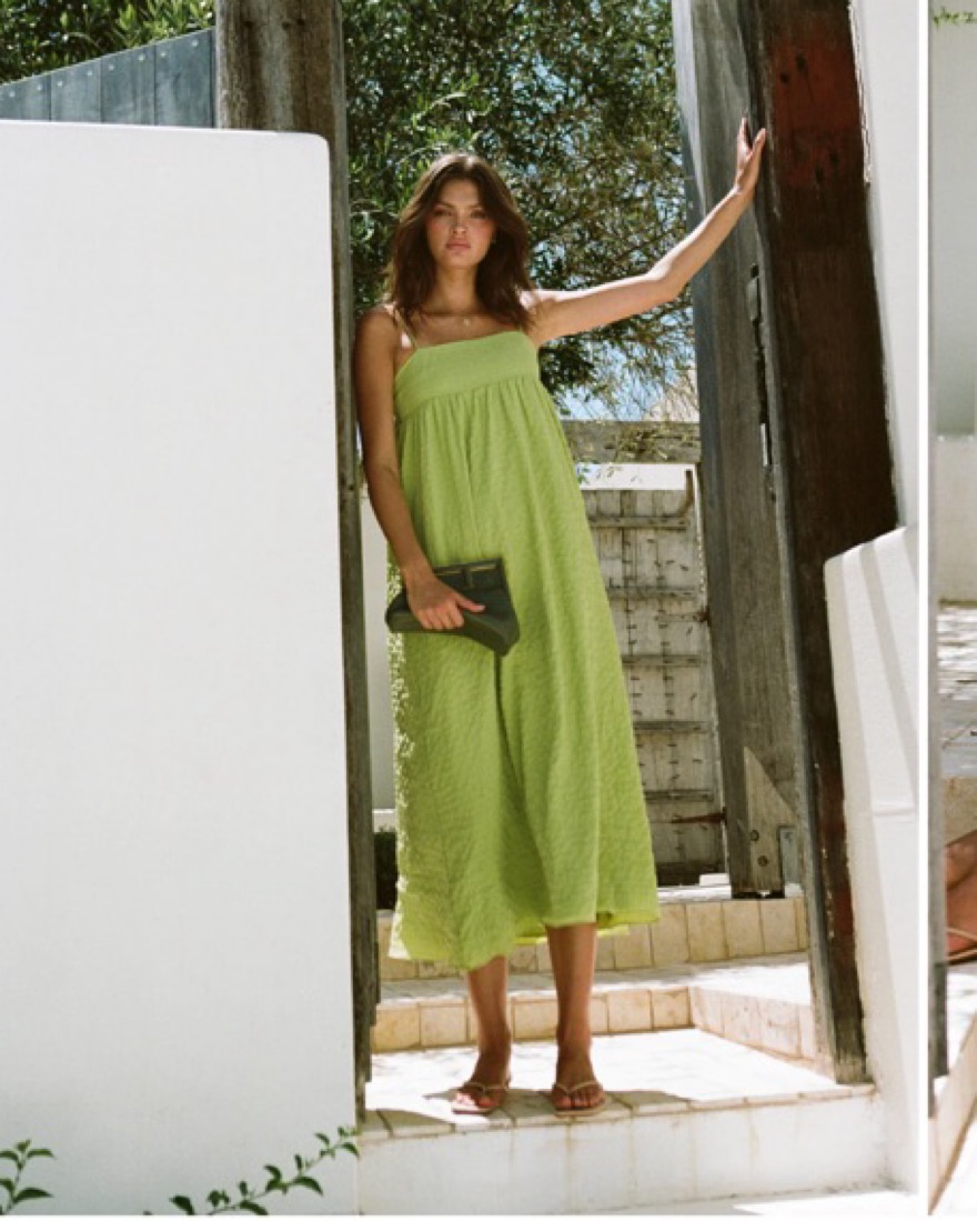 Sabo Skirt Azaria dress by Sabo Skirt - Pickle