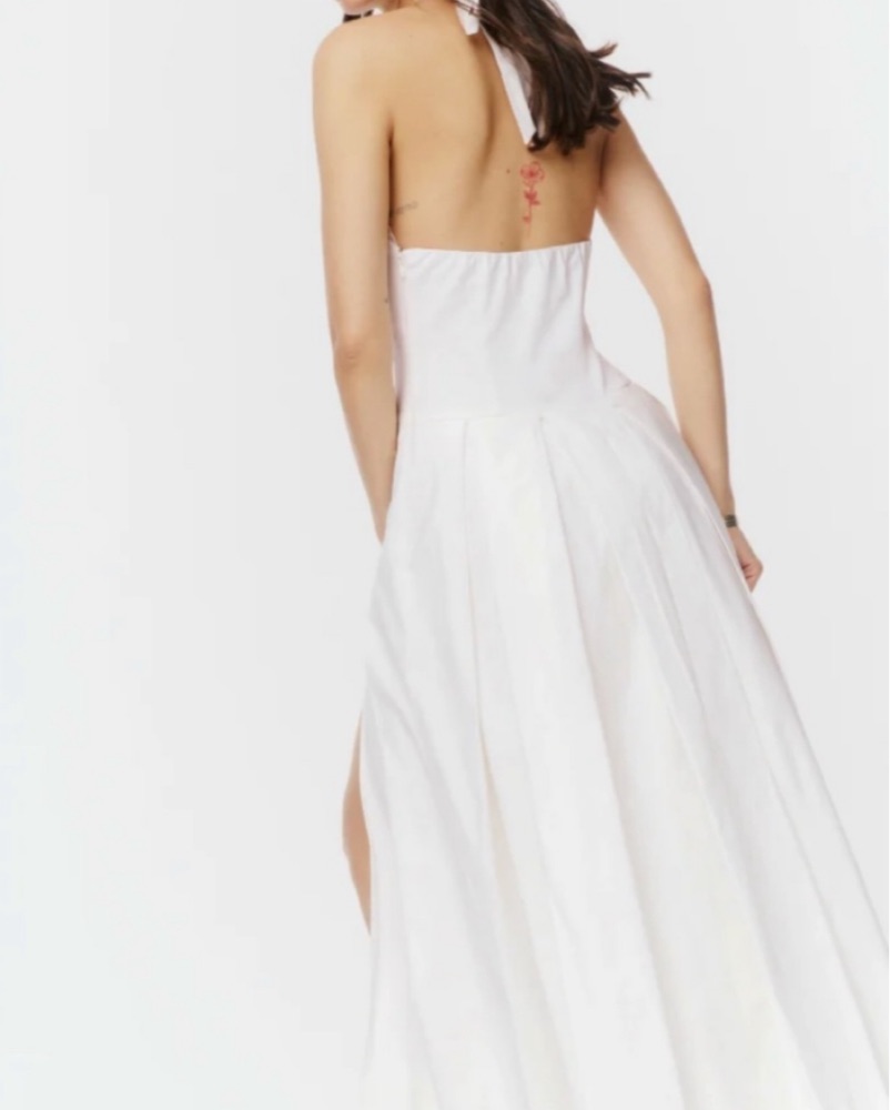 Reformation Halter Midi Dress by Reformation - Pickle