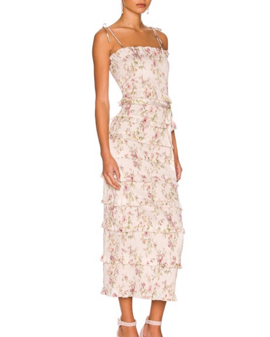V Chapman Light Pink Rose Dress by V Chapman - Pickle