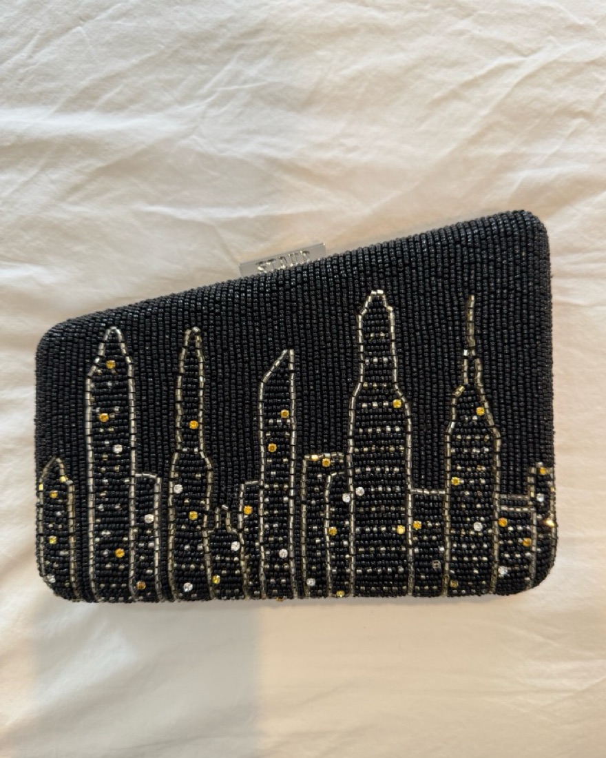 Staud Carmella Beaded Clutch - Image 1