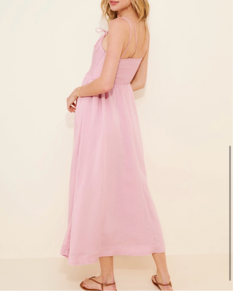 Pink Midi Sundress by En Saison - Pickle
