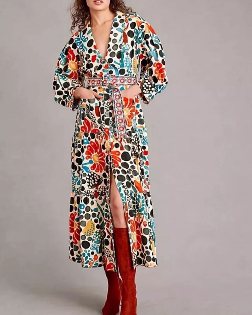 Farm Rio Mushroom Forest Canvas Dress by Farm Rio