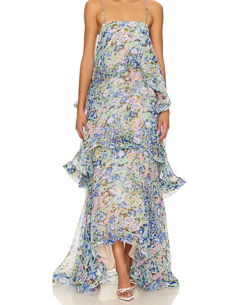 chinese dress ladies Elliatt Extravagant Maxi Dress - Multi