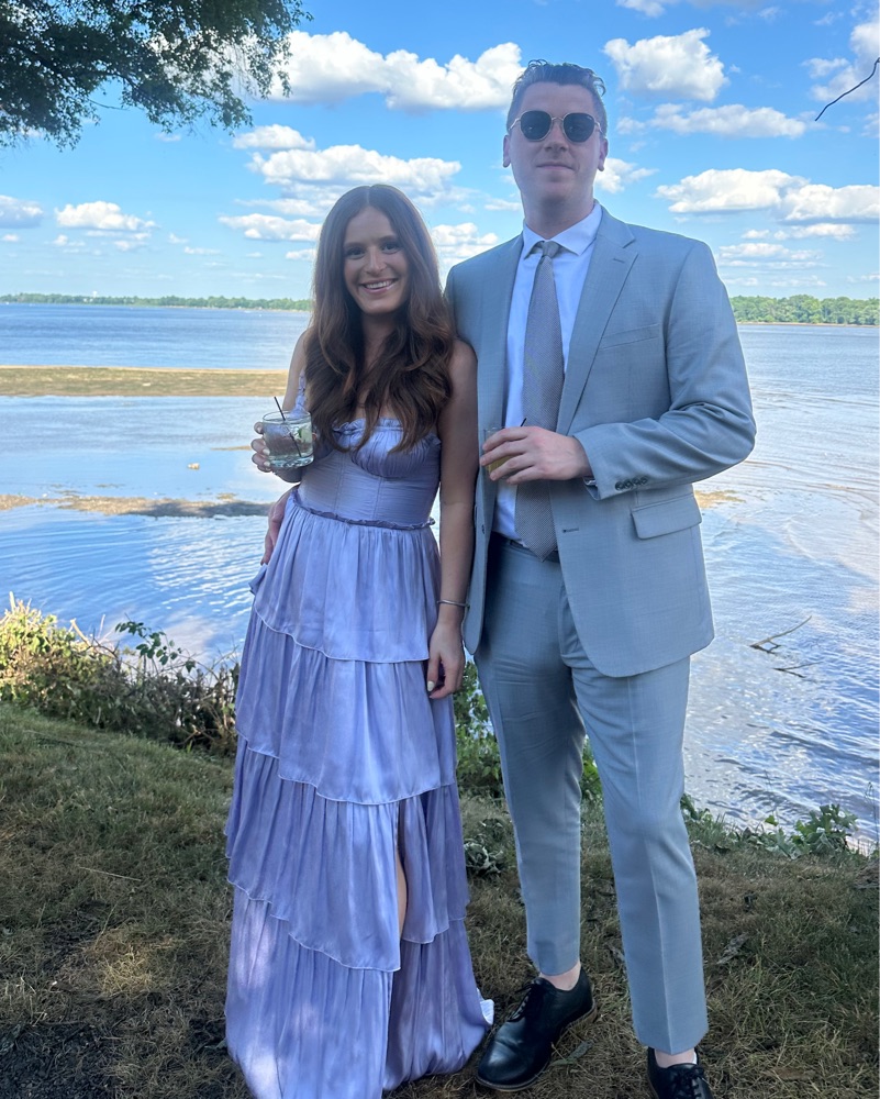 Purple Tiered Maxi Dress - Image 3