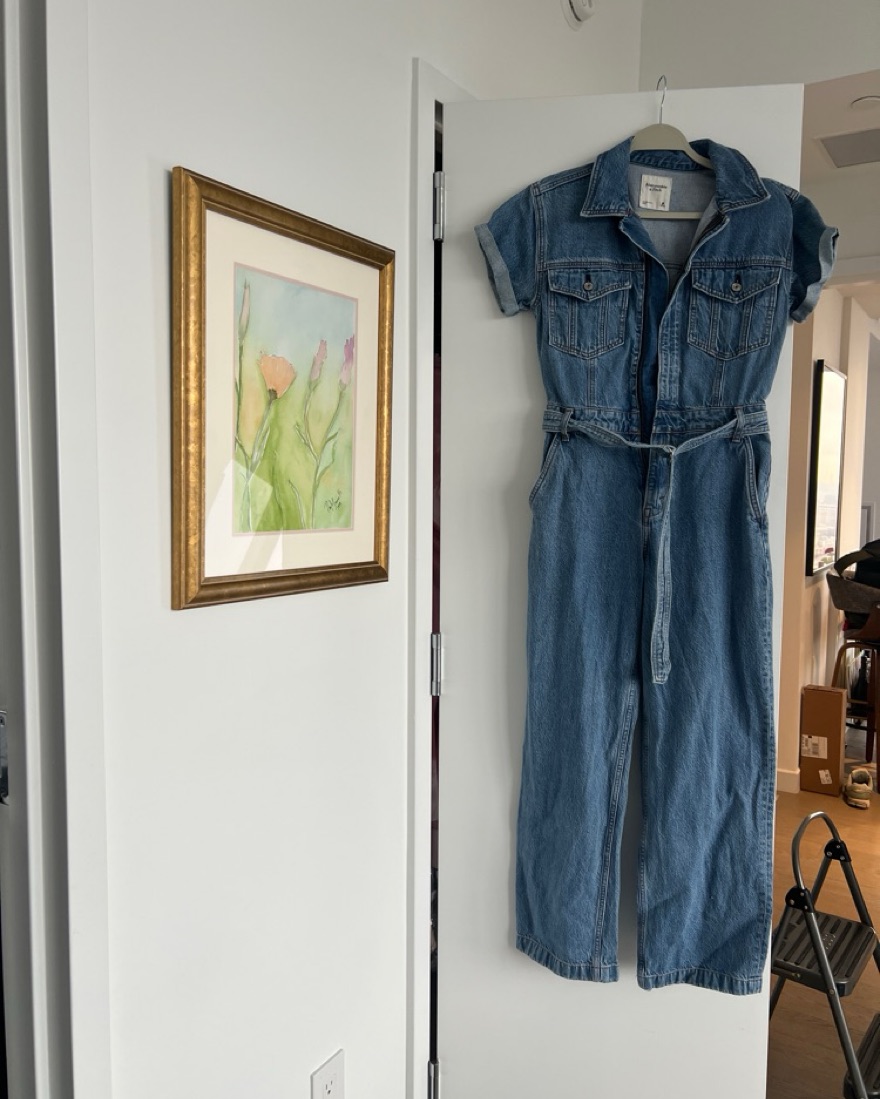 90s Relaxed Denim Jumpsuit - Image 2
