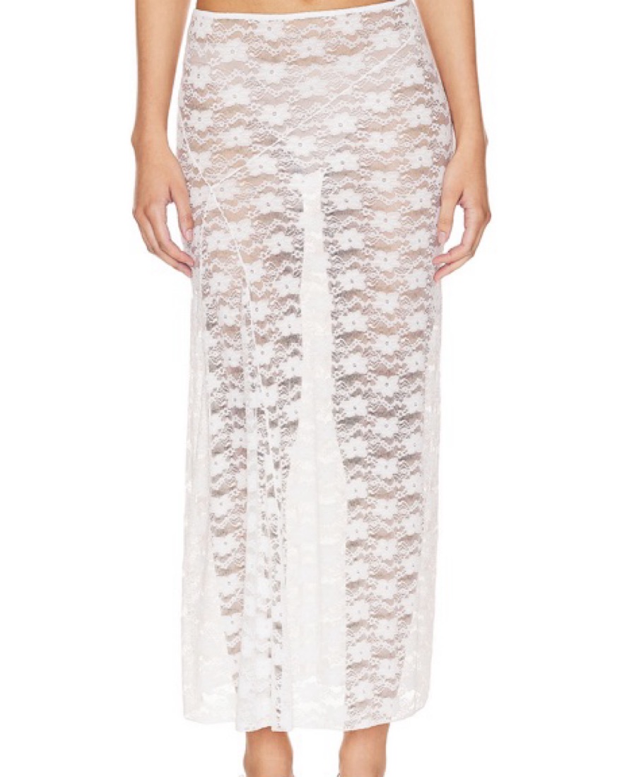 Sheer Majorelle Skirt - Image 2