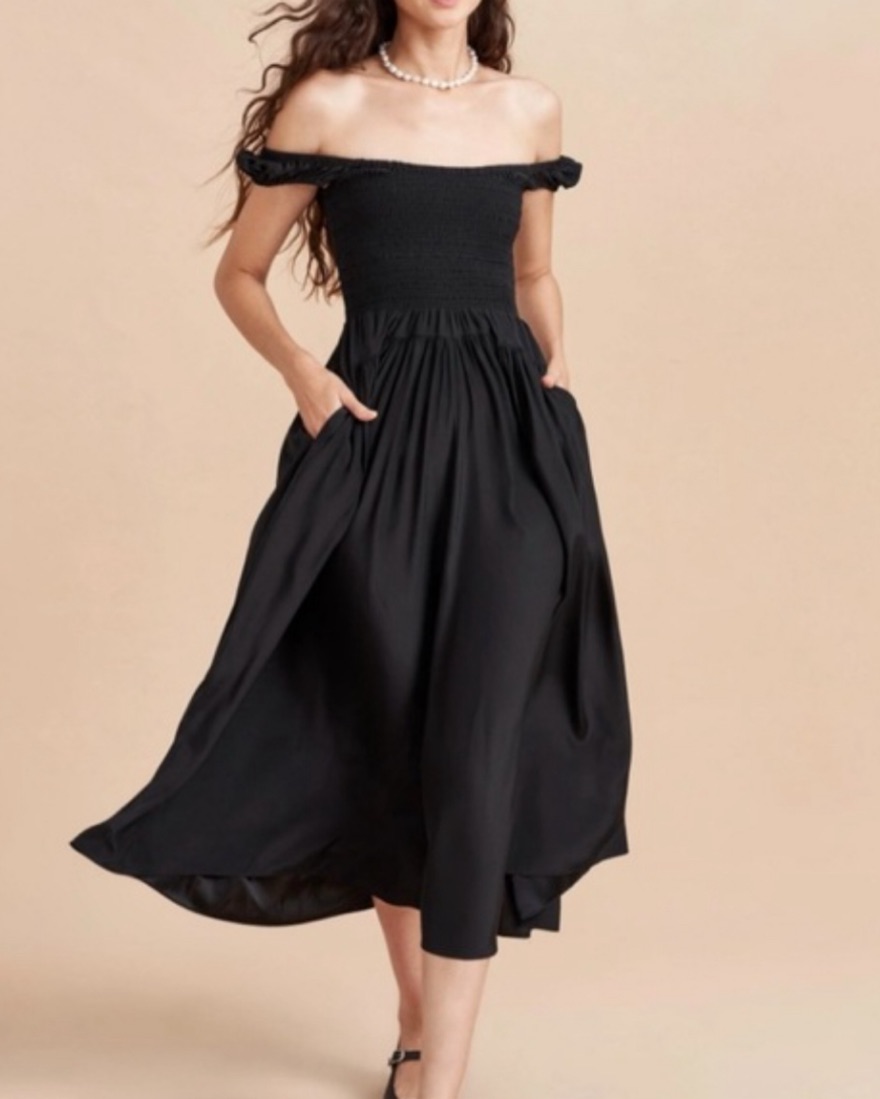La Ligne Black Dress by La Ligne - Pickle