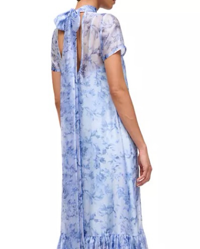 Staud Calluna Dress (Periwinkle) by Staud - Pickle