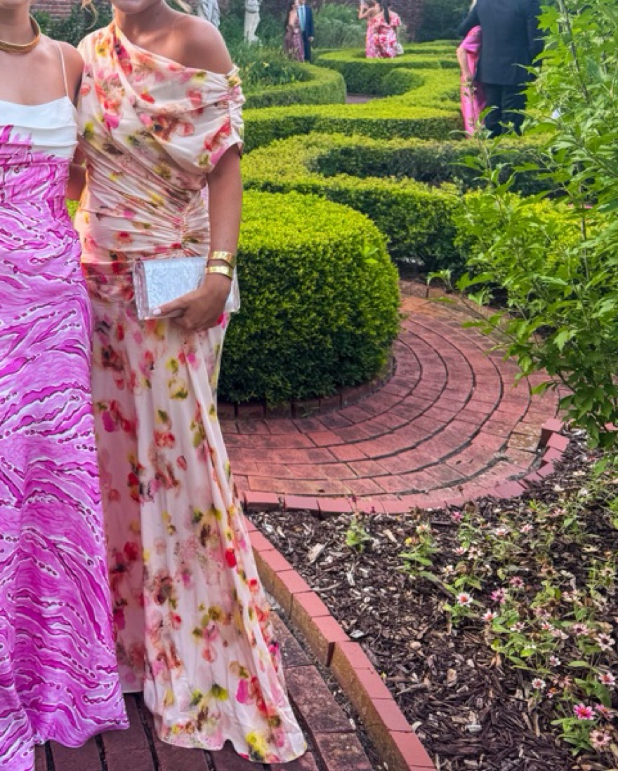 ALC Poppy Floral Off-The-Shoulder Gown by ALC - Pickle