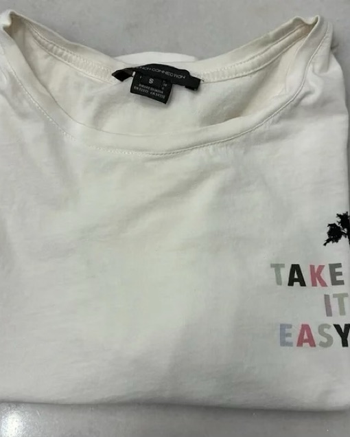 French Connection Take It Easy Crop Top - Image 6