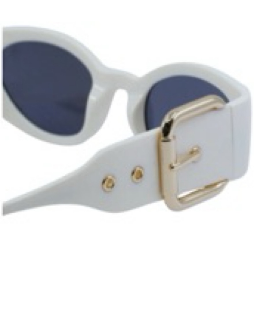 Love Maschino Chic White Sunglasses Love moschino sunglasses - Gem main image 2
