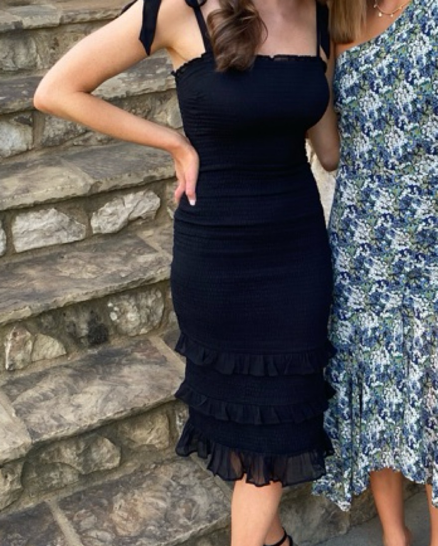 womens black cocktail dresses Mademoiselle Lace Cocktail Dress main image 0