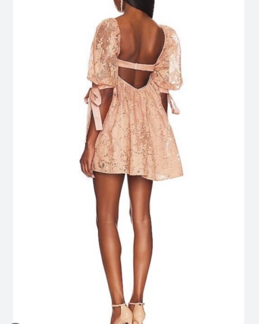 knee length dresses for ladies Louisa Short flower dress- LES-ICONES.COM