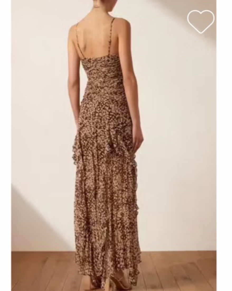 brown purple dress L.A Purple Satin Dress main image 0
