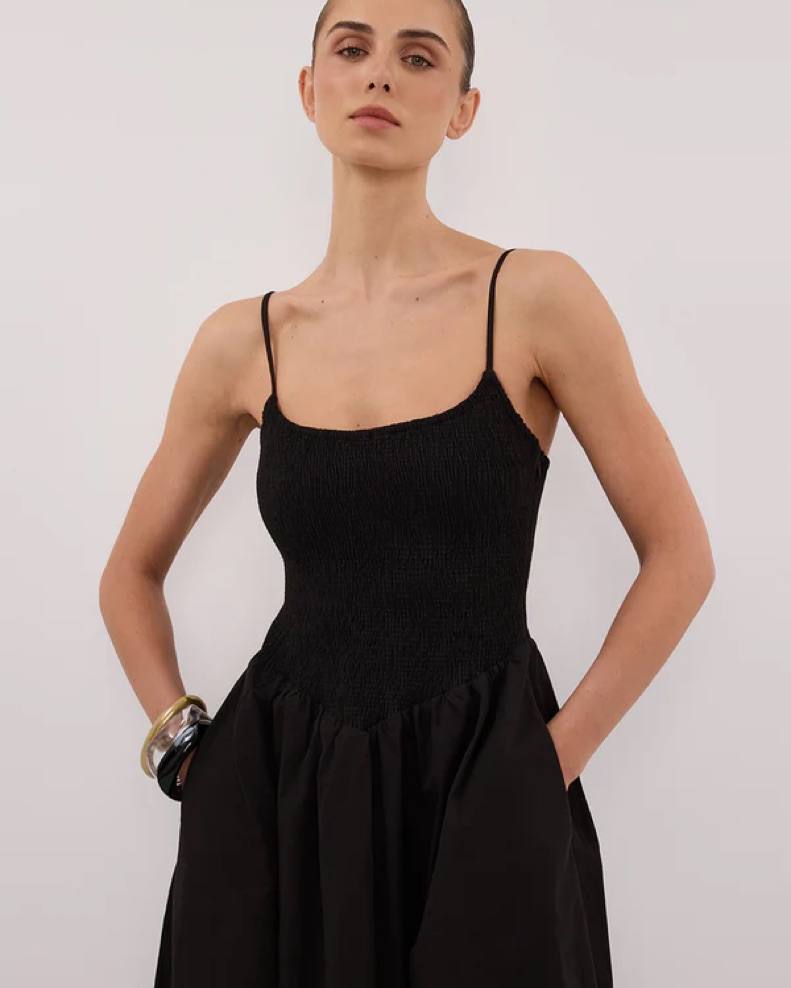 chinese dress ladies Harper Black Dress