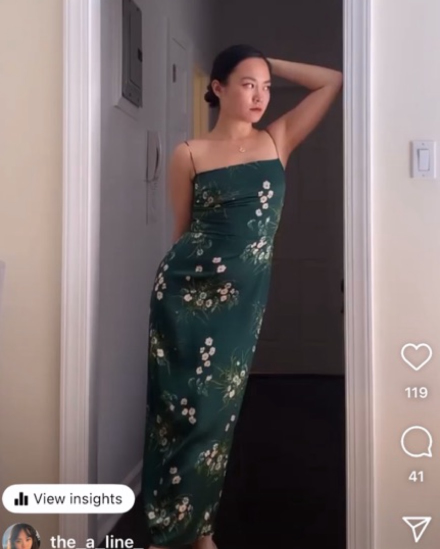 green emerald velvet dress Frankie Silk Dress