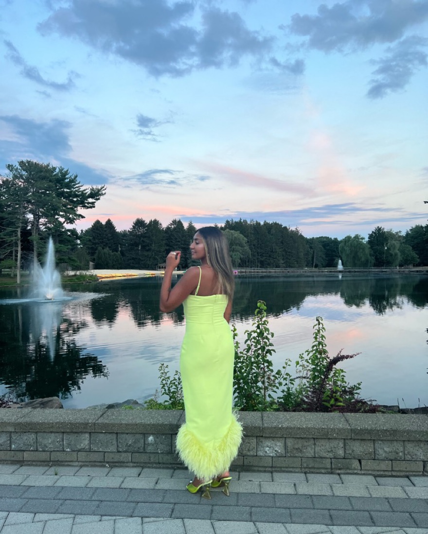 House Of CB - Alessia Dress - Lime Green by House of CB - Pickle