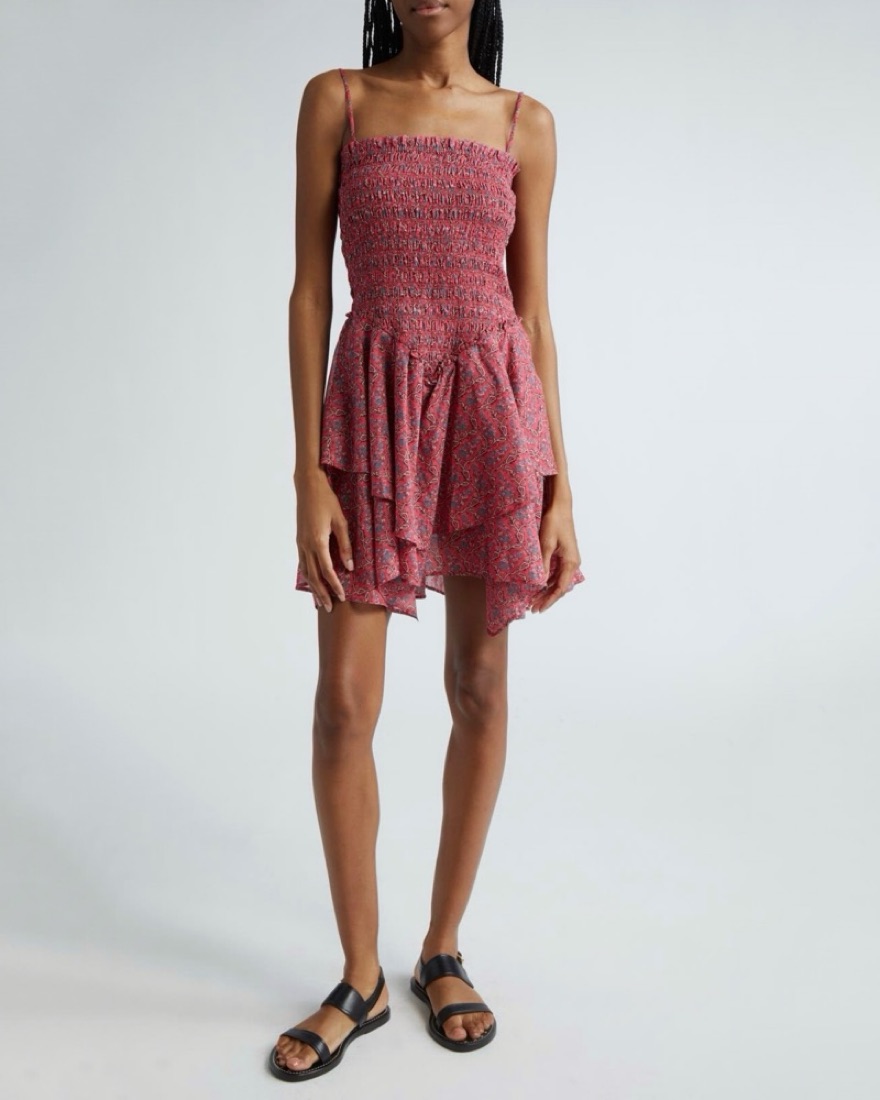 $590 Isabel Marant Etoile Mini Dress by Isabel Marant - Pickle